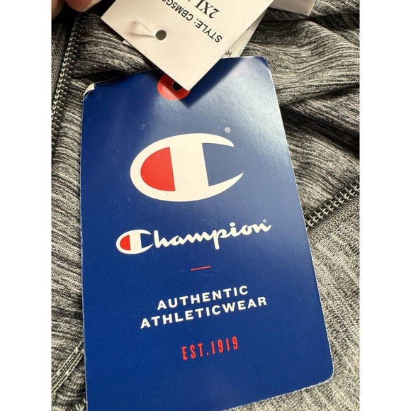 Oregon State University Beavers Champion 1/4 Zip XXL Heather Gray Pullover NWT - Picture 8 of 9